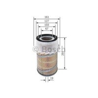 Bosch Filtereinsatz Luftfilter FüR Mitsubishi L 300/Delica II Bus Pajero I