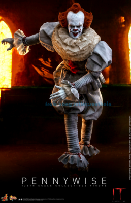 Hot Toys MMS555WK Joker 2 Pennywise 1/6 Scale Collectible Figure