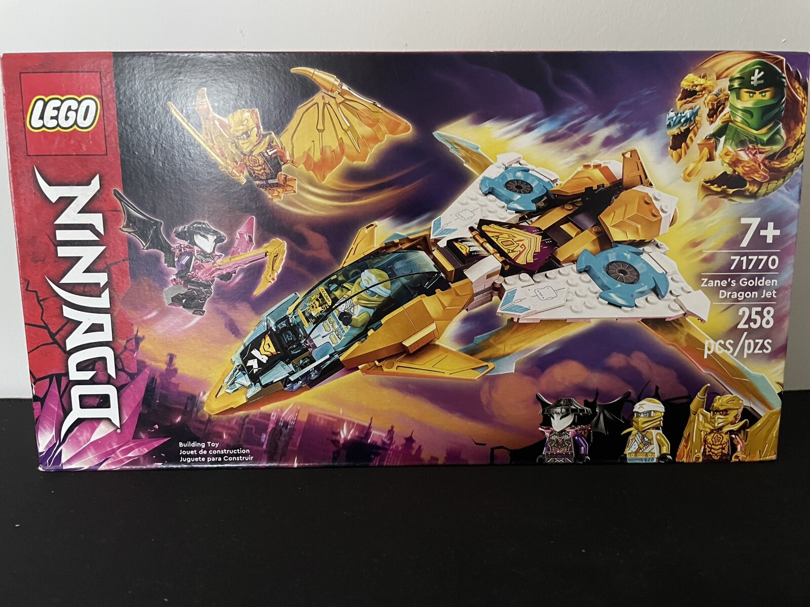 LEGO NINJAGO Zane's Golden Dragon Jet 71770 New Sealed