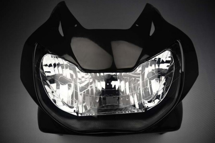Carénage avant noir et phare Honda CBR 900RR Fireblade 2000-01 pour vos sorties circuit
