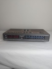 RADIO SHACK - Realistic - dual Digital Alarm Clock Radio - Model 12-1559 WORKS