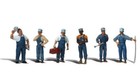 Woodland Scenics ~ Ho Scale People ~ Train Mechanics ~ A1859