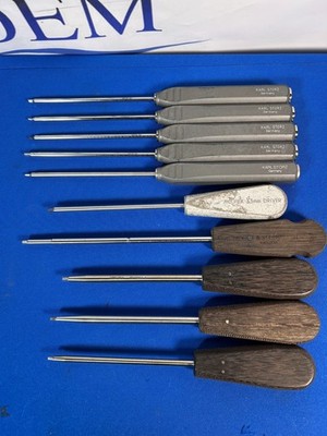 Assorted Surgical Screwdrivers Set (Karl Storz, De Puy, Zimmer, Acufex)