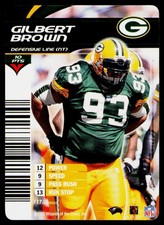 2002 NFL Showdown #117 Gilbert Brown