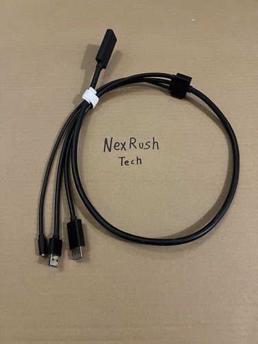 VALVE INDEX VR 3-in-1 Trident PC Connection Cable OEM Tested Working DP USB
