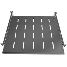 1U Sliding Shelf Tray 19in Mount Keyboard Shelf Tray, Adjustable Depth 14 to ...