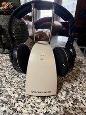 Sennheiser HDR120 Wireless Headphones TR120 Charging Dock  Power  UNTESTED