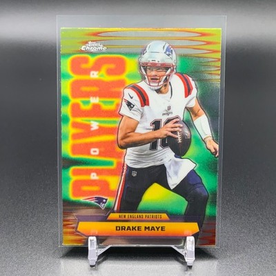 2025 Topps Chrome Power Players Drake Maye #PP-10 TTC4649