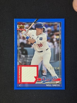 Will Smith 2026 Topps Series 2 1991 Relic Blue /150 Dodgers 91R2-WS