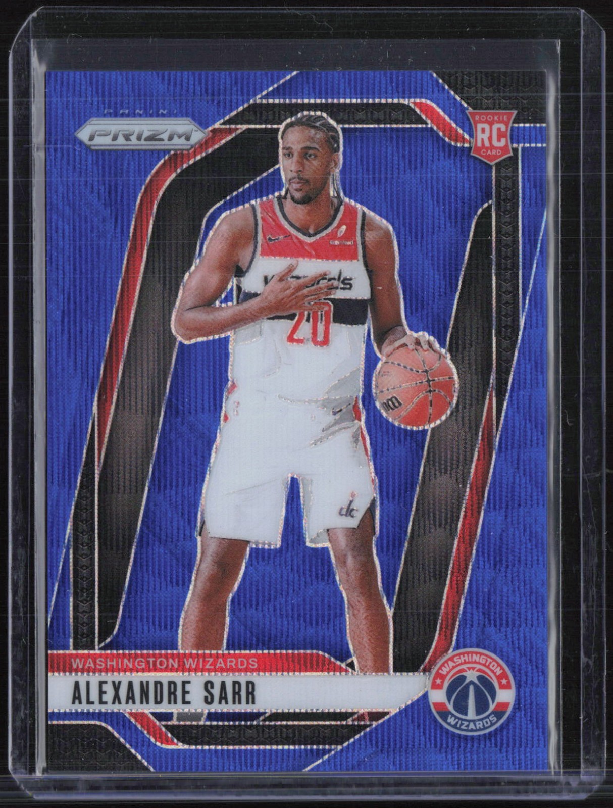 2024 Panini Prizm Blue Wave #264 Alexandre Sarr /125 RC Rookie 