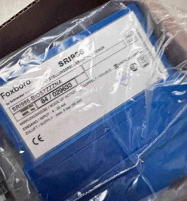 NEW  Foxboro-ECKARDT Valve Positioner SRI986-BIDS7ZZZNA UPS Shipping