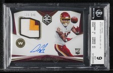 2020 Panini Limited Rookie /249 Antonio Gandy-Golden BGS 9 MINT Patch Auto 1b4v