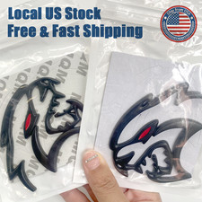 2pc 3d Zinc Alloy Devil Cat Hellcat Fender Side Emblems Black For Srt 68394607ab 2pc 3d Zinc Alloy Devil Cat Hellcat Fender Side Emblems Black For Srt 68394607ab