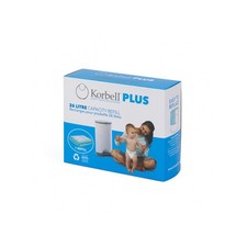 Sacs de recharge Korbell 3-Pack pour poubelle à couches 16L 19L 9L Mini Bio HQ