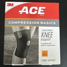 Ace Compression Adjustable Knee Support Brace One Size