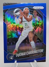 2025 Panini Prizm WNBA - DiJonai Carrington #9 Blue Prizm /199