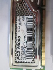 Barrette RAM DDR3 OCZ 1 Go – PC3-12800 1600 MHz – Mémoire PC Bureau Vintage
