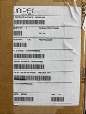 Juniper EX2300-24P 24-Port EX230010/100/1000B...