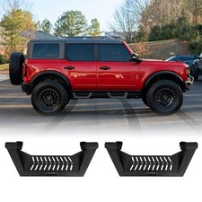 Rock Rail Side Steps for Bronco 4 Door 2021-2026 Non-Slip Rust Prevention