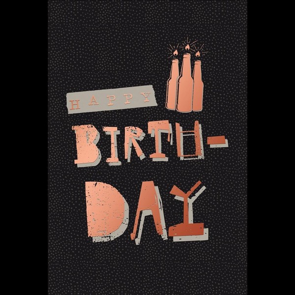 Geburtstag - GlüCkwunschkarte Im Format 11,5 X 17 Cm Mit Umschlag - Schriftkarte-image