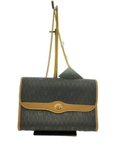 Christian Dior Shoulder Bag Leather BRW Chain Shoulder Bag Mini Bag Honeycomb Pa