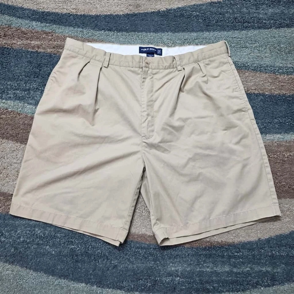 Vintage 90's Polo Golf Ralph Lauren Shorts Size 40 Khaki - Image 2 of 4