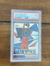 2021 Topps Chrome OTE Future Problems Amen Thompson Psa 9