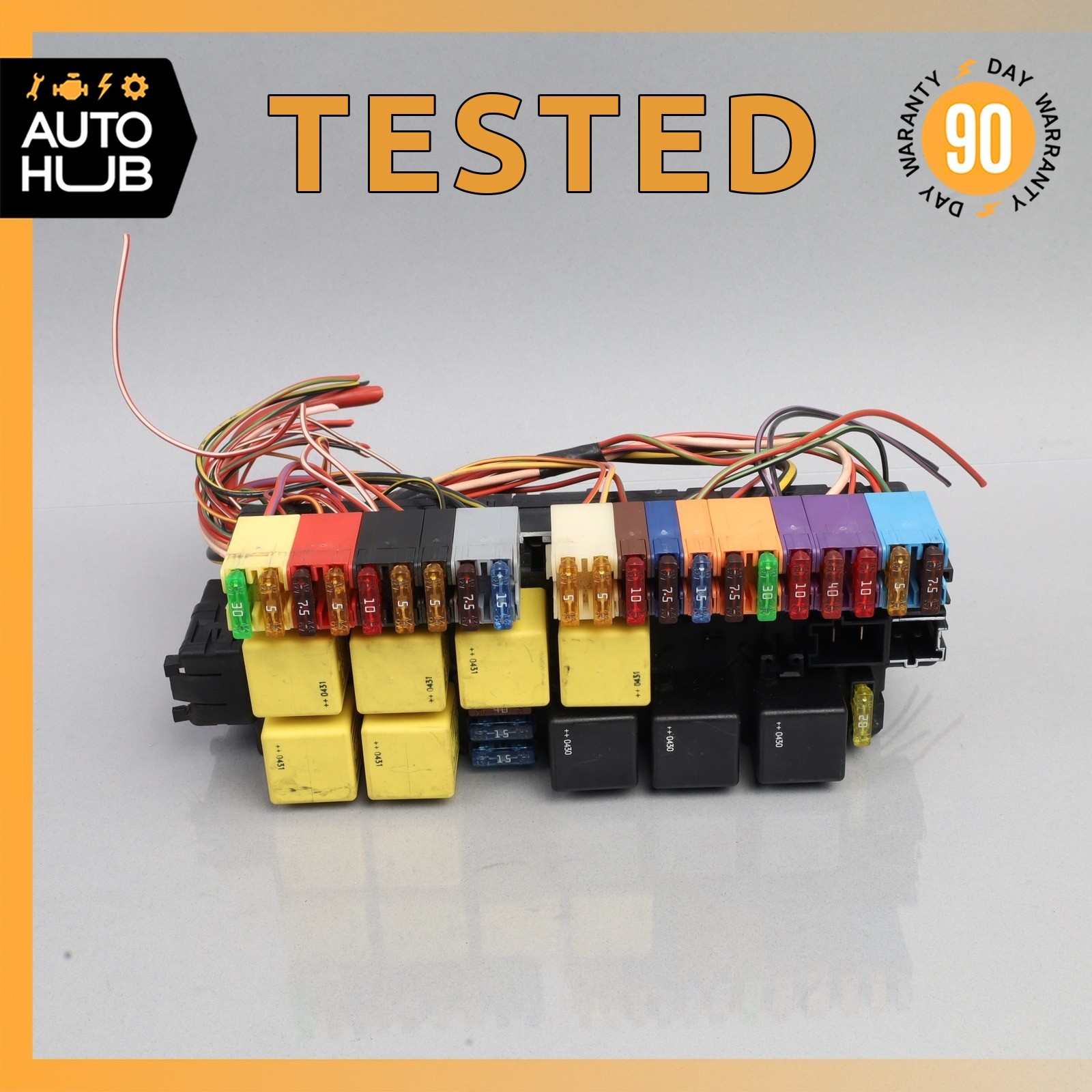 03-12 Mercedes R230 SL500 SL55 AMG Front Left SAM Fuse Box Control Module OEM