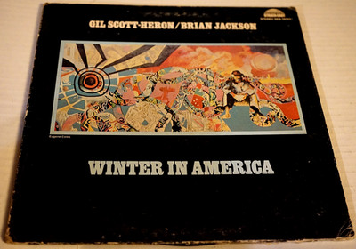 Gil Scott-Heron & Brian Jackson Winter In America Rare 1973 Lp G+/Fair Oop Fukn