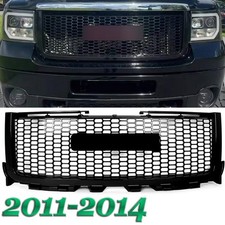 For Gmc Sierra 2500hd Denali 2011-2014 Gloss Black Front Upper Grille Assembly For Gmc Sierra 2500hd Denali 2011-2014 Gloss Black Front Upper Grille Assembly