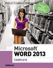 Microsoft Word 2013: Complete Shelly..., Misty Vermaat