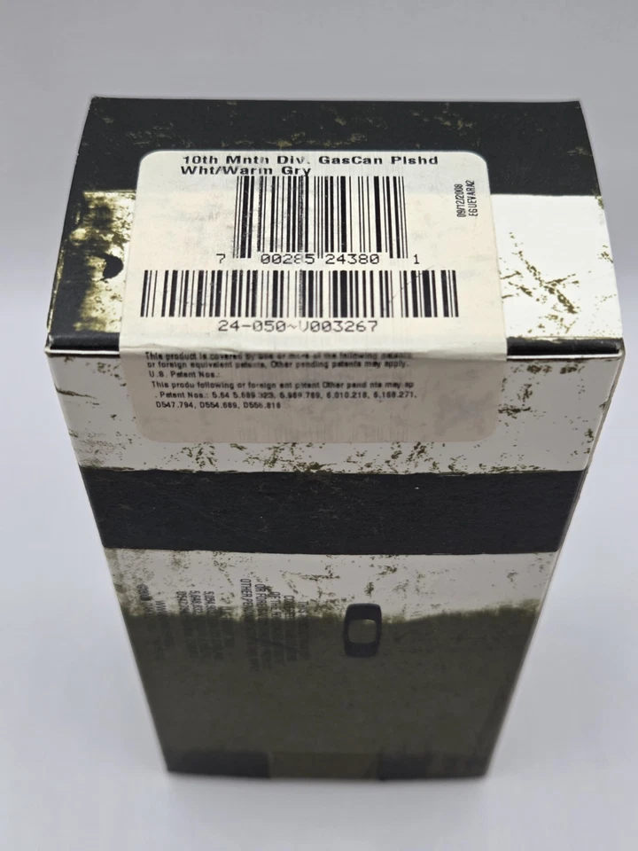 Oakley Gascan 10th Mountain Division Polished White / Warm Grey Collector Rare - Photo 2/4