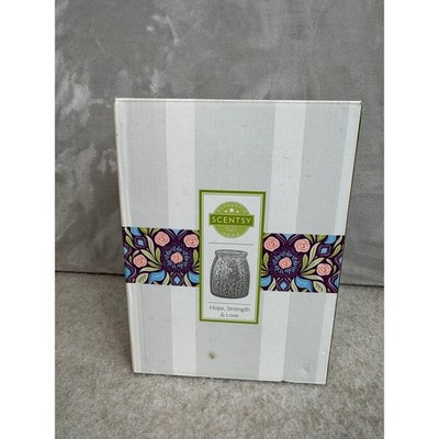 Scentsy Hope Strength Love Warmer With Cord And Instructions New In Box