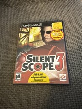 Konami Silent Scope 3 Complete Manual Sony PlayStation 2 Shooter M Rated 2002