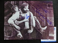 BUD SPENCER & ROBERT DELL´ACQUA signed Autogramm signiert InPerson  ACOA  COA