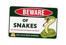 Funny Beware of Dog Sign Private Property No Trespassing Warning Signs, tph-227