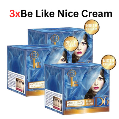 3x Be Like Night Cream 15g Deeply Nourishing Anti blemish