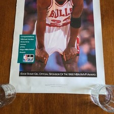 Michael Jordan оригинальные винтажные спортивные плакаты 1992