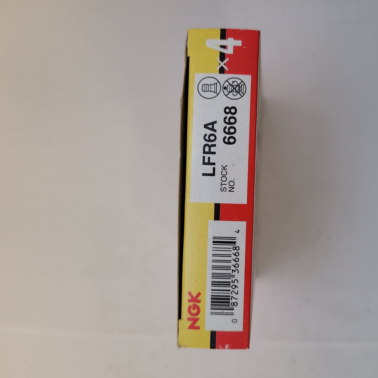 NGK 6668 LFR6A NGK-Power Spark Plug Yamaha Y220906Z 4-pack