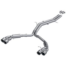 MBRP S4607304 Stainless Resonator Back Exhaust for 18-25 Audi S4 / 18-24 Audi S5