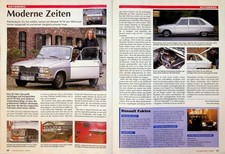 Oldtimer Praxis 2321) Renault R 16 TX mit 93PS in einer seltenen Vorstellung auf