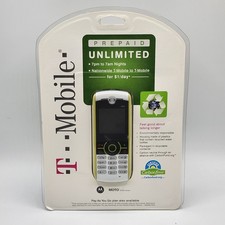 Vintage Motorola Renew W233 Green T-Mobile Pr...