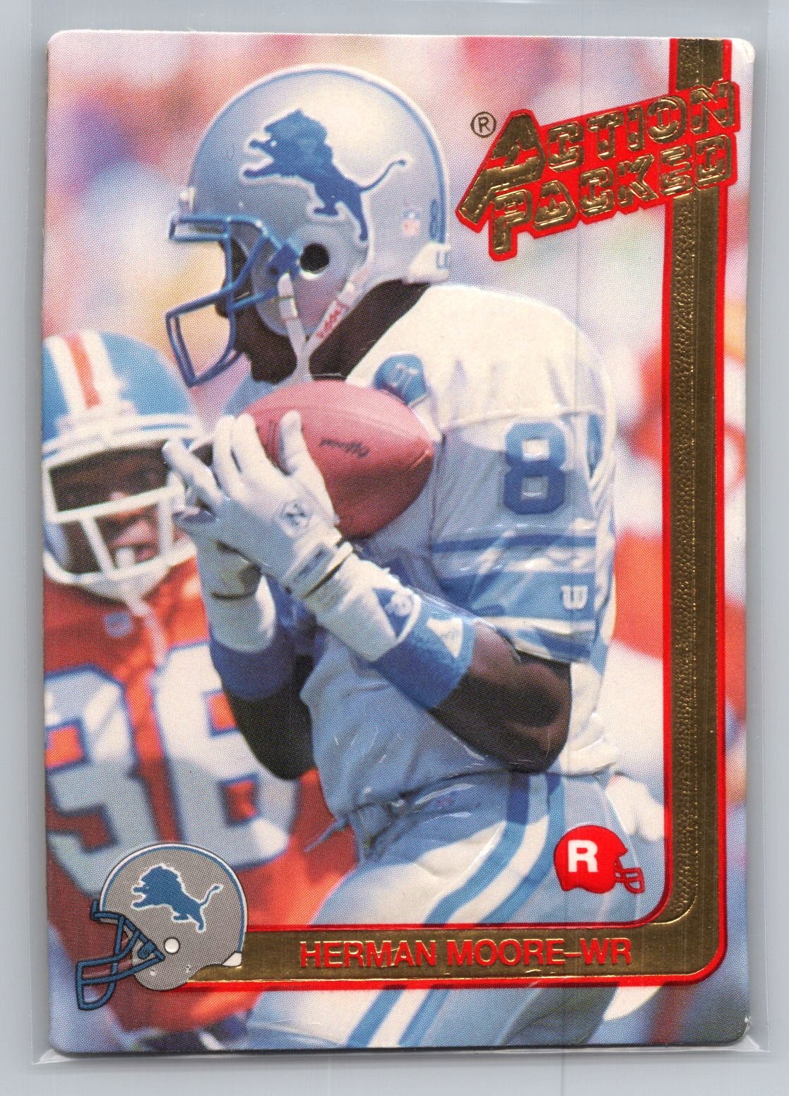 1991 Action Packed Rookie/Update #1 Herman Moore