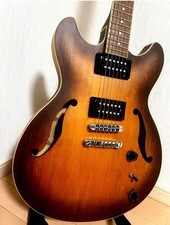 Guitarra Eléctrica Ibanez AS53 Semi-Hueca Tabaco Flat Sunburst Modelo Limitado