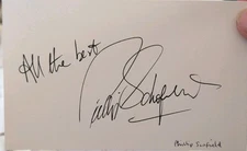 Phillip Schofield Autograph Signatures on Paper, TV/Stage #1586