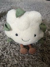 Jellycat Amuseables Cauliflower. New Without Tags. Retired.