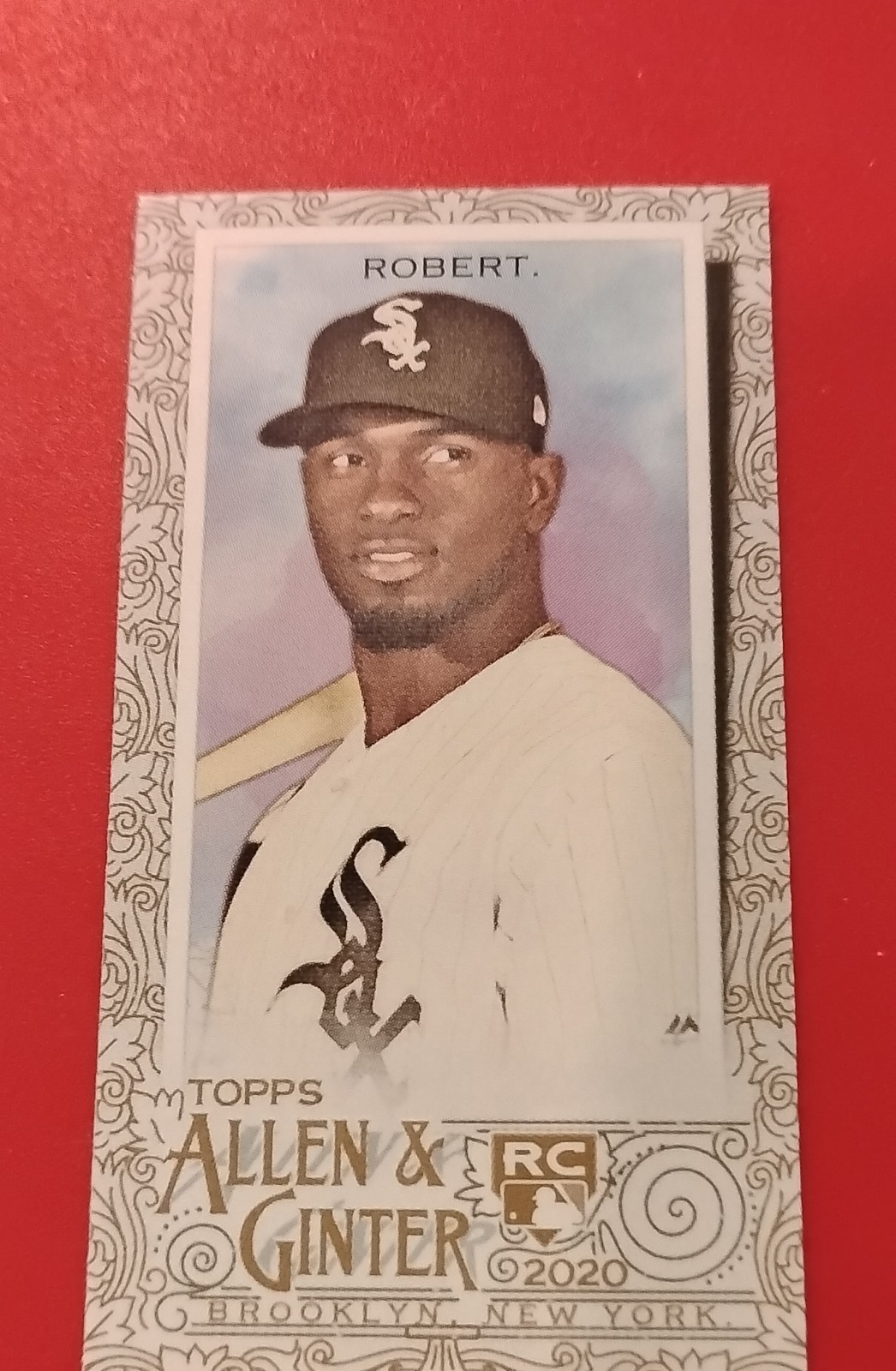 2020 Topps Allen & Ginter's - Luis Robert #256 Mini Gold (RC)