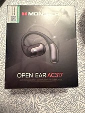 Monster Open Ear AC317 Headset Wireless Headphones Brand New Bluetooth