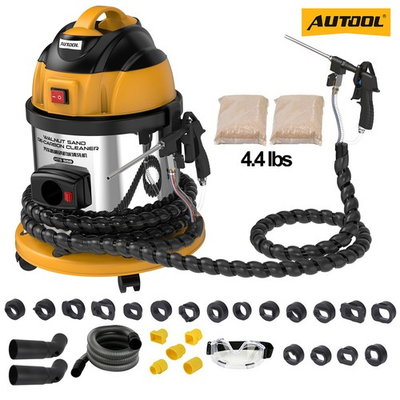 #ad Car Walnut Blaster Engine Intake Exhaust Valve Carbon Deposit Cleaning Machine $349.99
