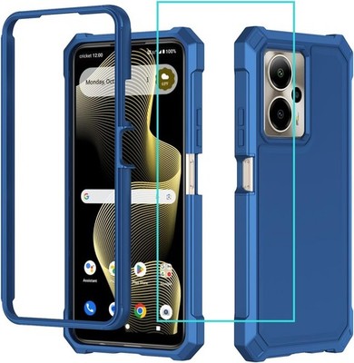 for Cricket Outlast 5G Phone Case/AT&T Motivate Pro outlast 5g 2024, Blue 